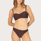 Sundancer D/DD Cup Twist Bandeau Bikini Bra Top
