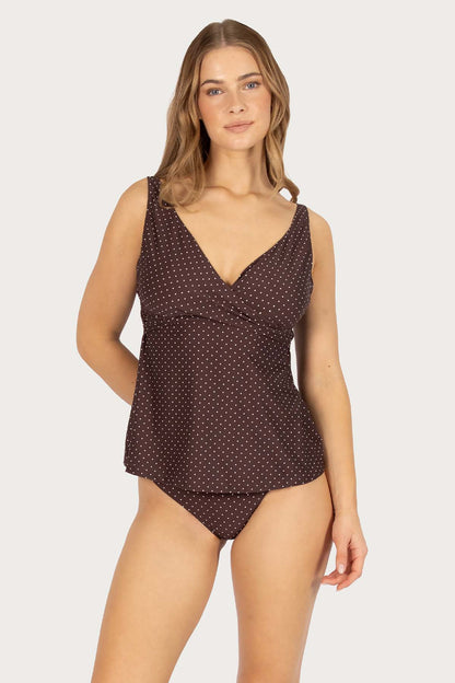Sundancer D/E Cup Flared Singlet Top