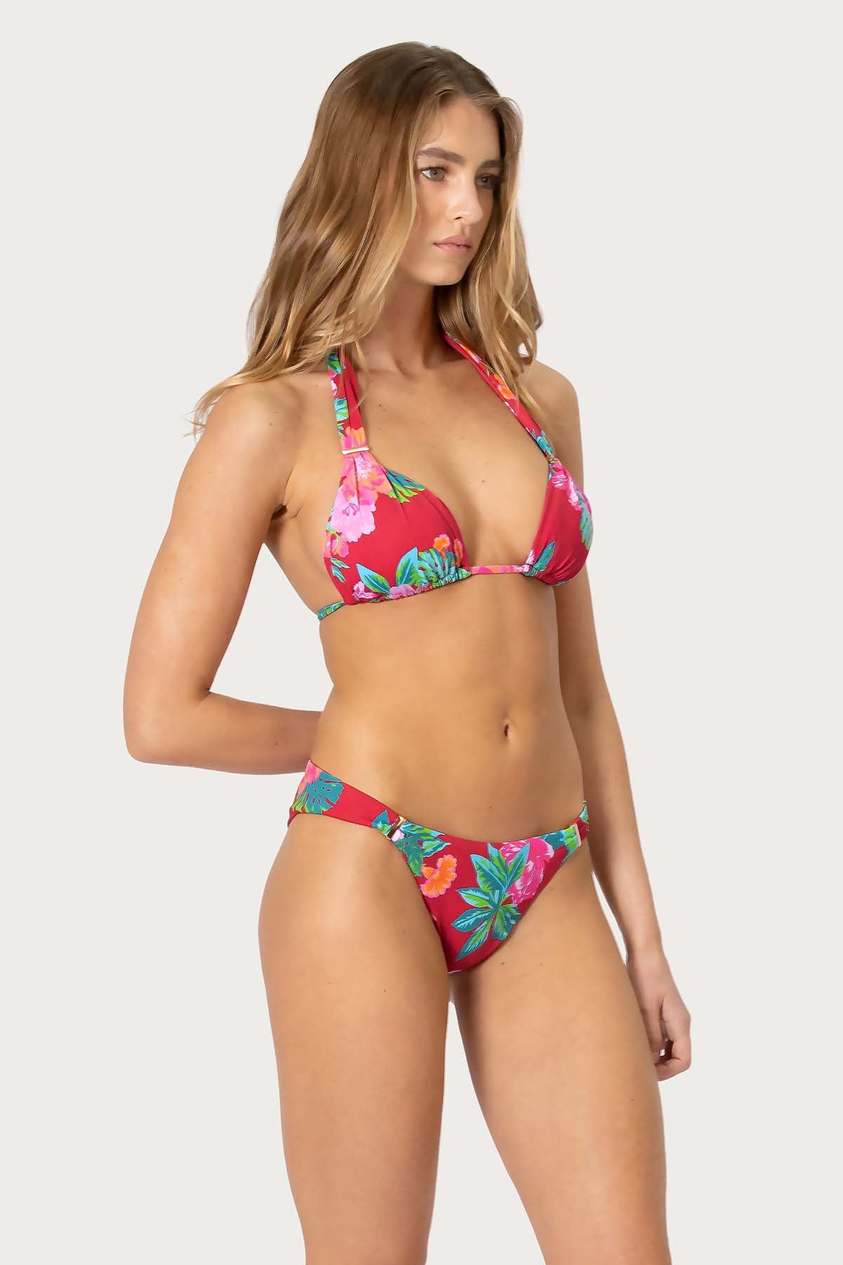 Cala Luna Retro Grecian Rio Bikini Bottom