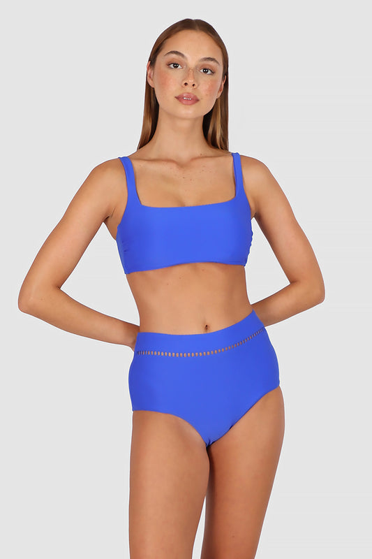 Rococco Lace High Waist Bikini Bottom