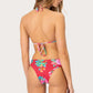 Cala Luna Grecian Triangle Bikini Bra Top