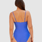 Rococco Luxe B-C Cup Trim Bandeau One Piece Swimsuit