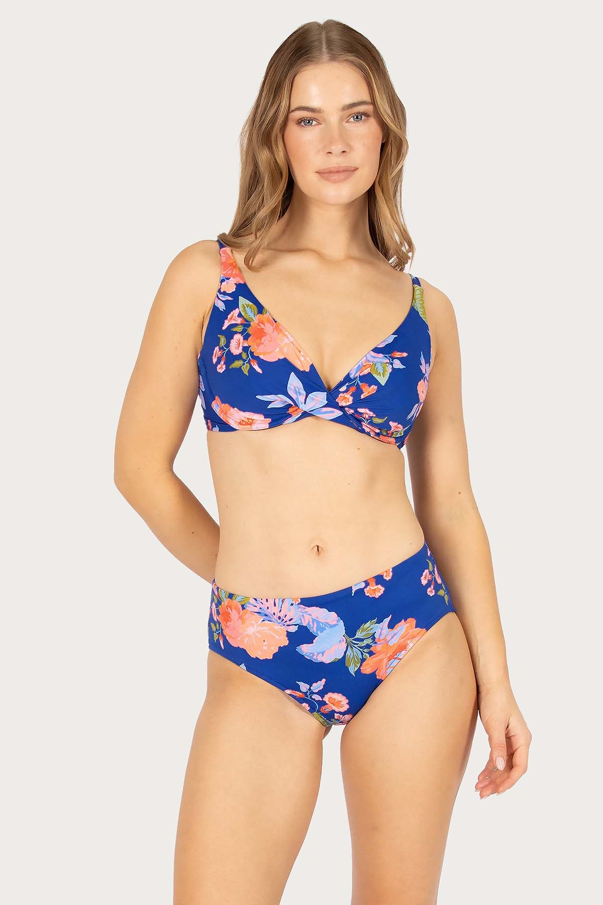 Cala Luna F Cup Wrap Triangle Bikini Bra Top
