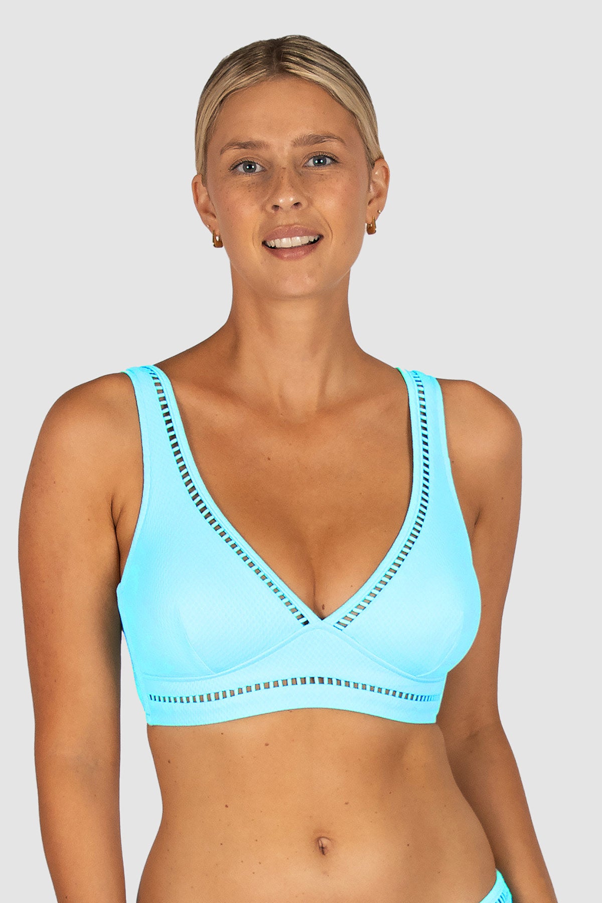 Rococco D/DD Cup Longlline Bikini Bra Top
