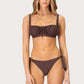Sundancer Retro Bralette Bikini Bra Top