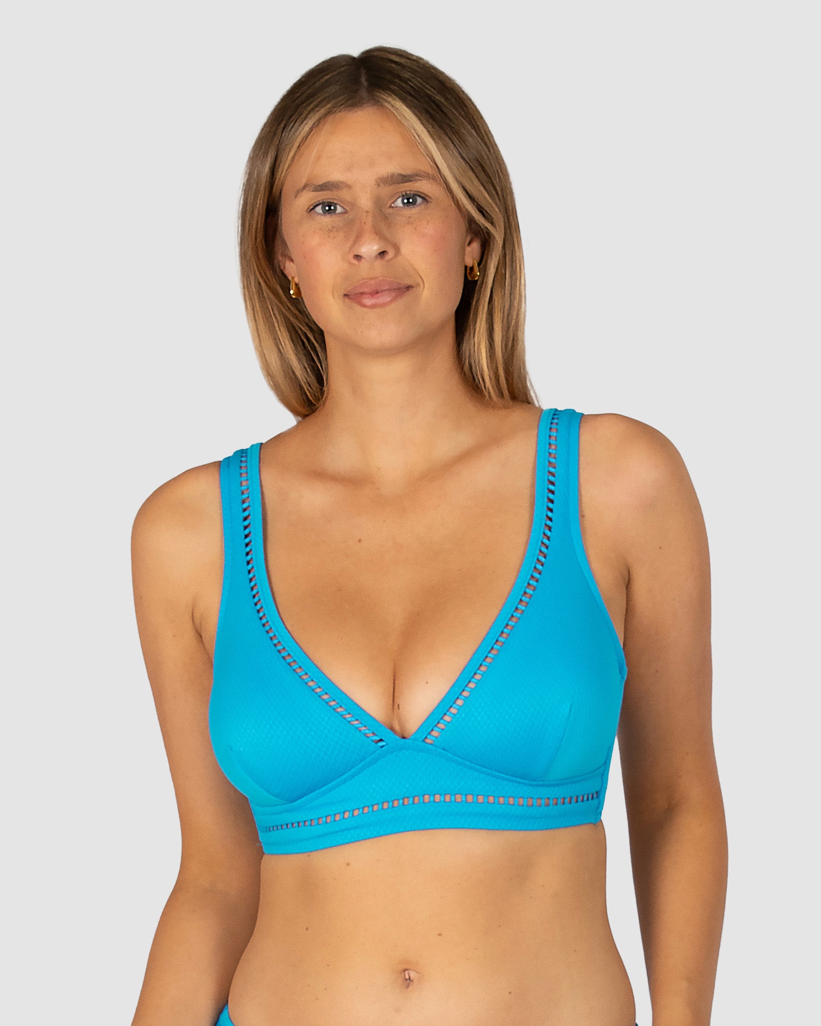 Rococco D/DD Cup Longline Bikini Bra Top