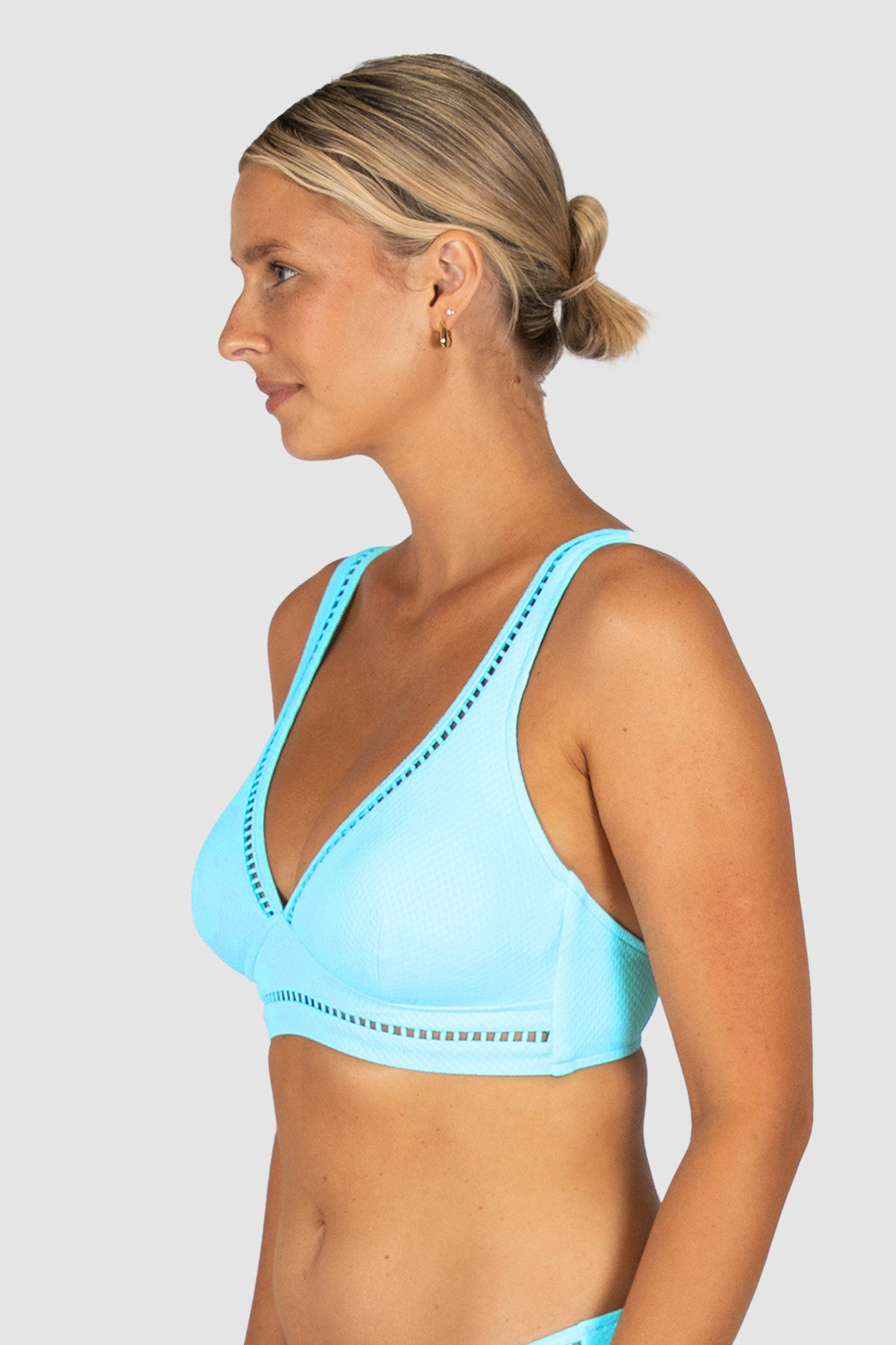 Rococco D/DD Cup Longlline Bikini Bra Top