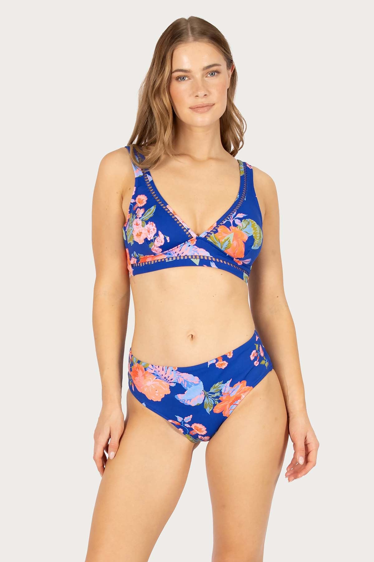 Cala Luna D/DD Cup Longline Bikini Bra Top