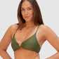 Rococco Luxe B-C Cup Trim Bralette Bikini Bra Top