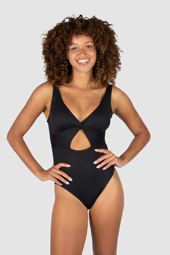 Chloro Cut Out One Piece Swimsuit