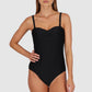 Rococco Twist Bandeau One Piece Swimsuit