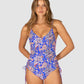 Marrakesh Ruched Side One Piece Swimsuit
