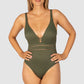 Rococco C/DD Cup Plunge One Piece Swimsuit