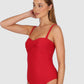 Rococco Twist Bandeau One Piece Swimsuit