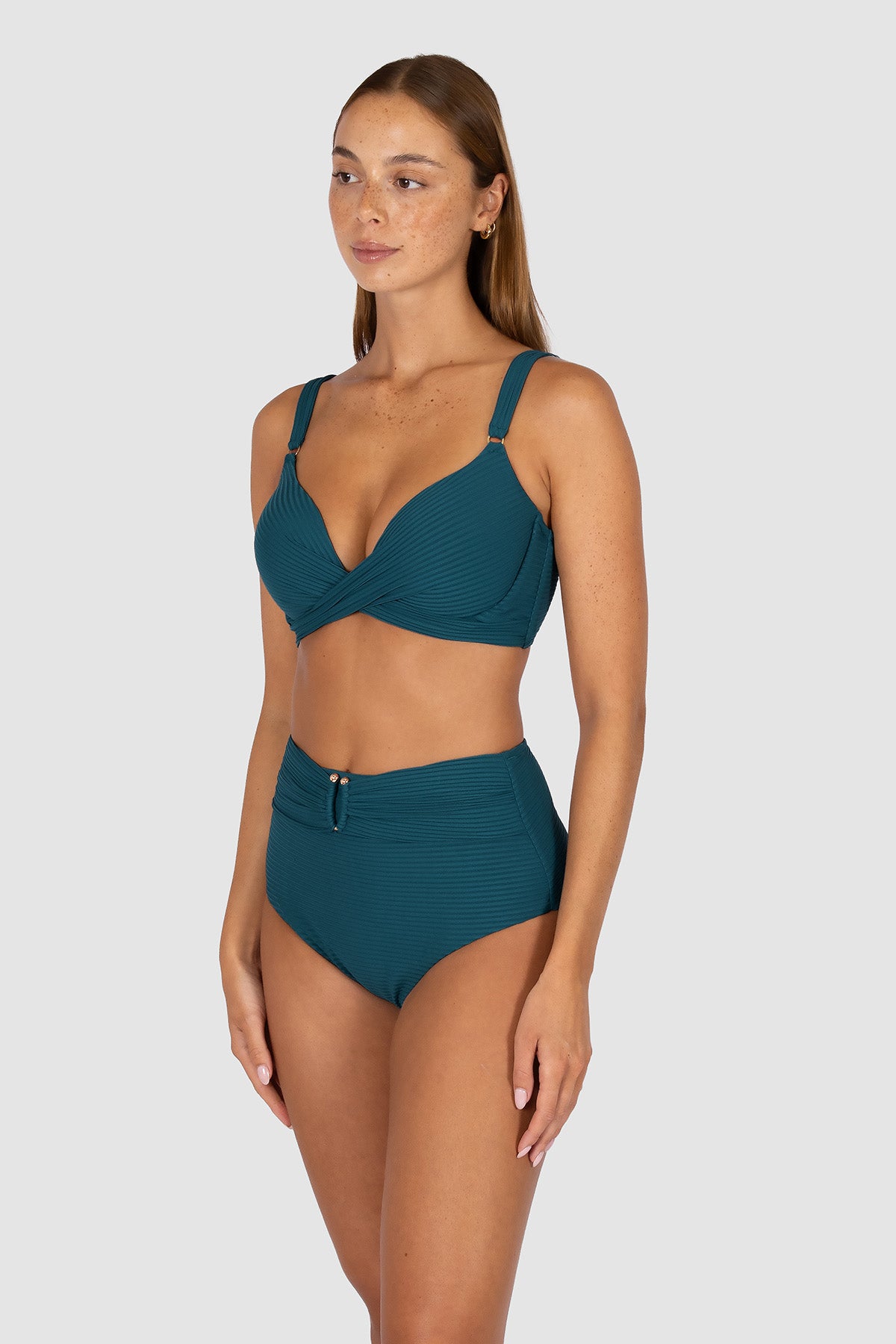 Positano C/DD Cup Moulded Wrap Bikini Bra Top