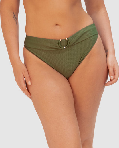 Rococco Luxe Cheeky High Waist Bikini Bottom