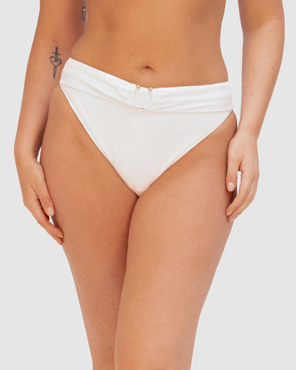 Rococco Luxe Cheeky High Waist Bikini Bottom