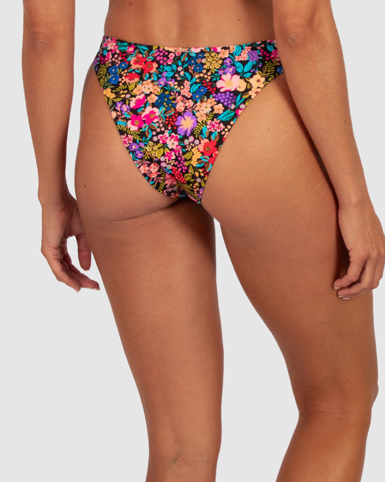 high leg rio pant flora swimwear swim bottom