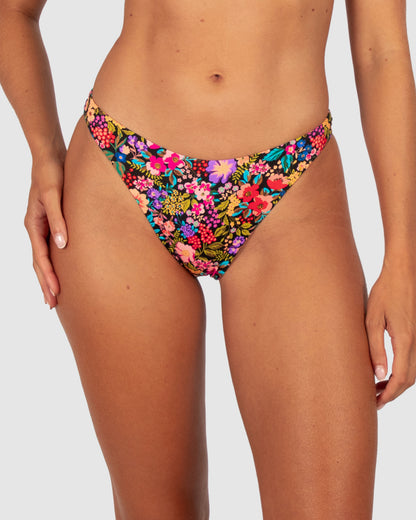 high leg rio pant flora swimwear swim bottom