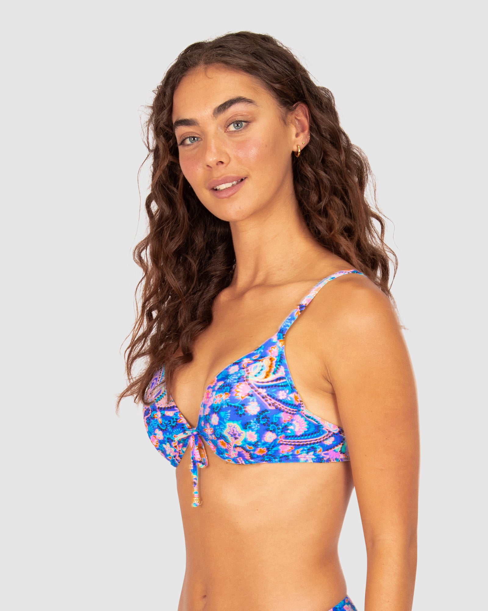 South Beach Booster Bikini Bra Top