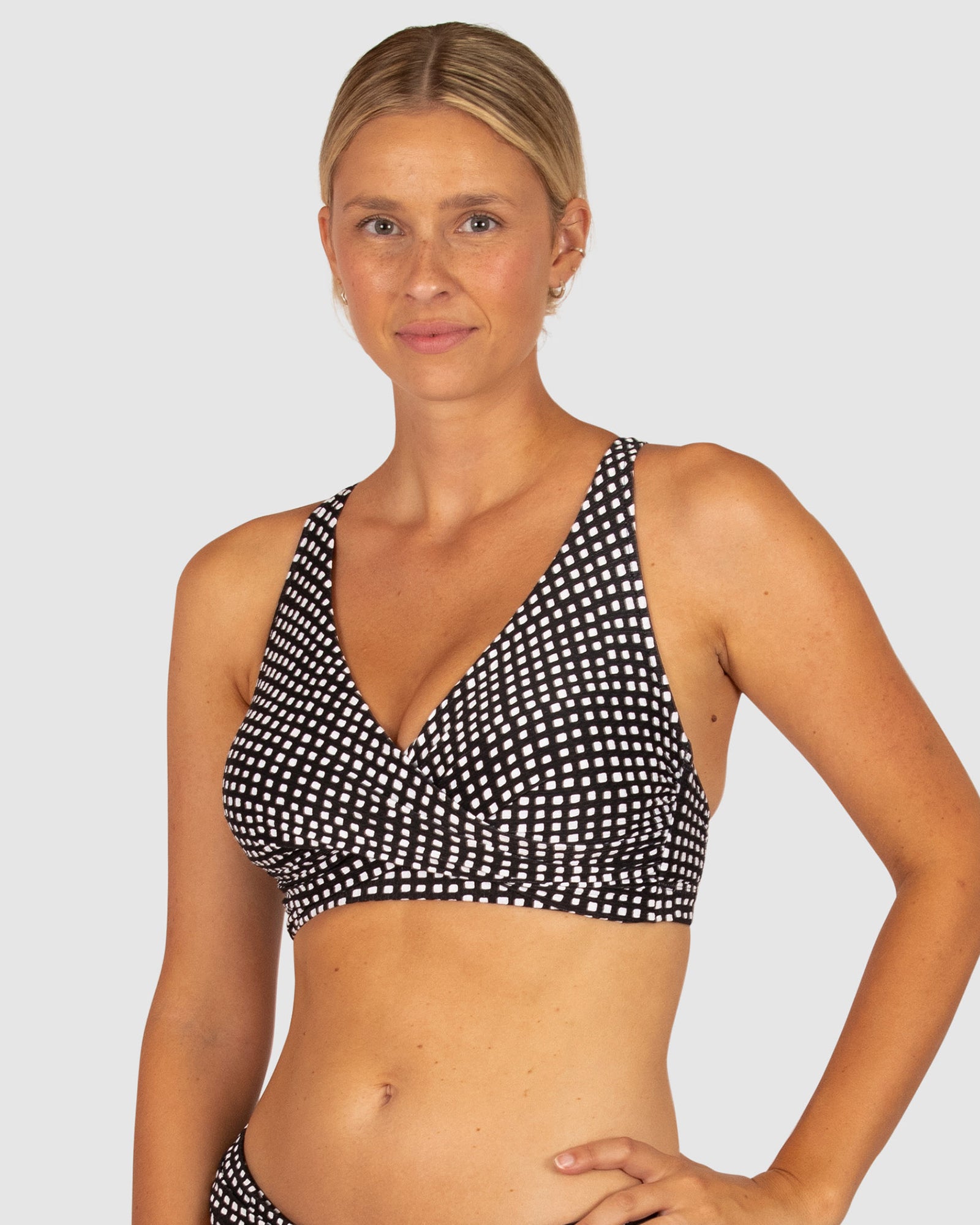 Picnic Point F Cup Wrap Bikini Bra Top