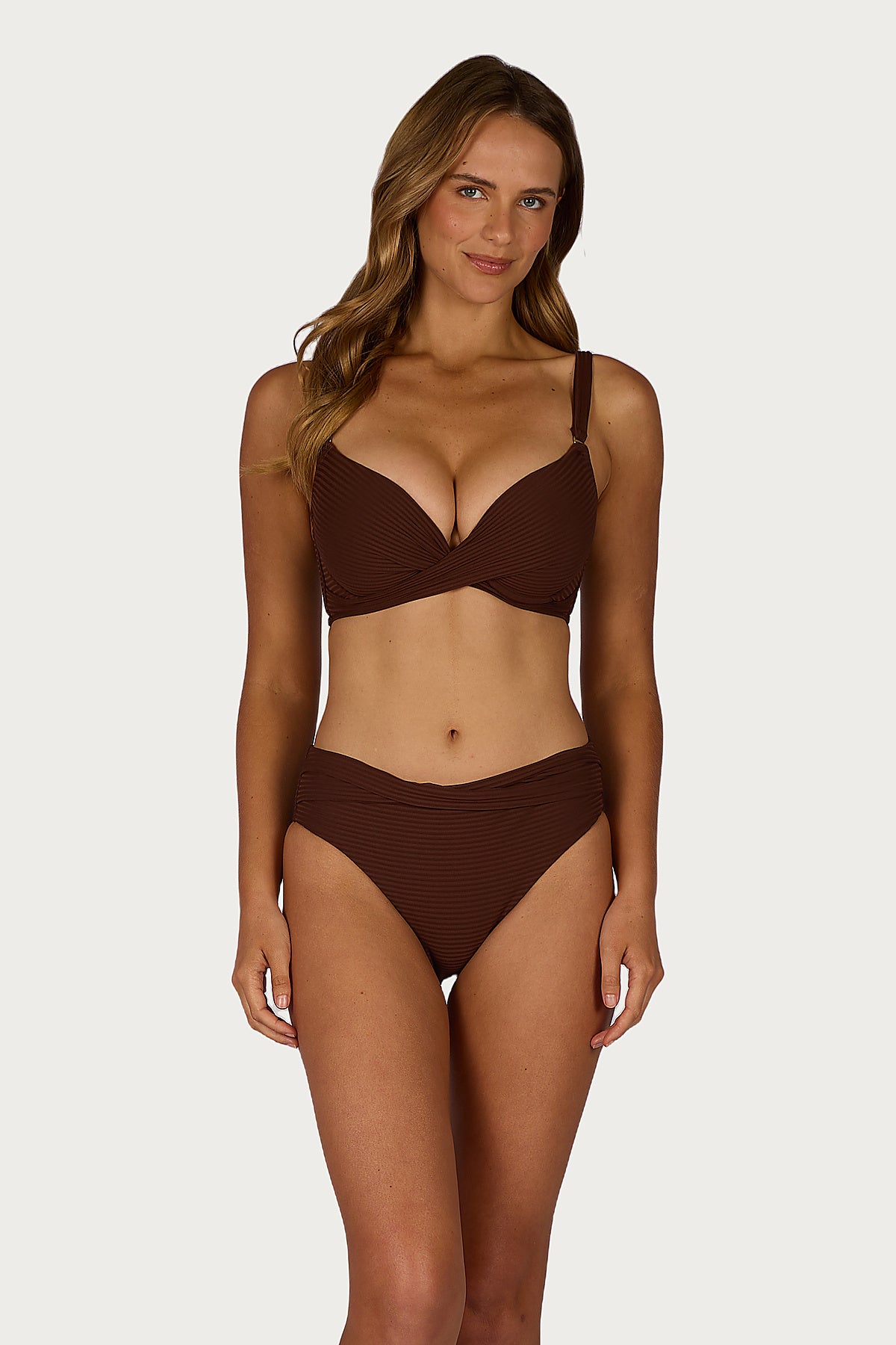 Positano C/DD Cup Moulded Wrap Bikini Bra Top