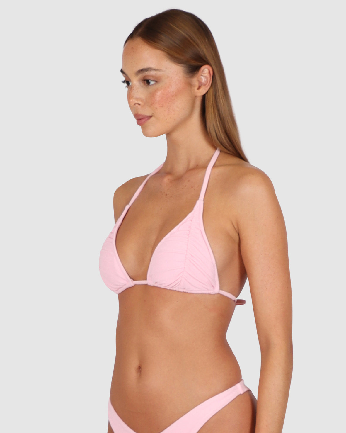 QUINTSOUL MALIBU Ribbed Bralette Bikini Top