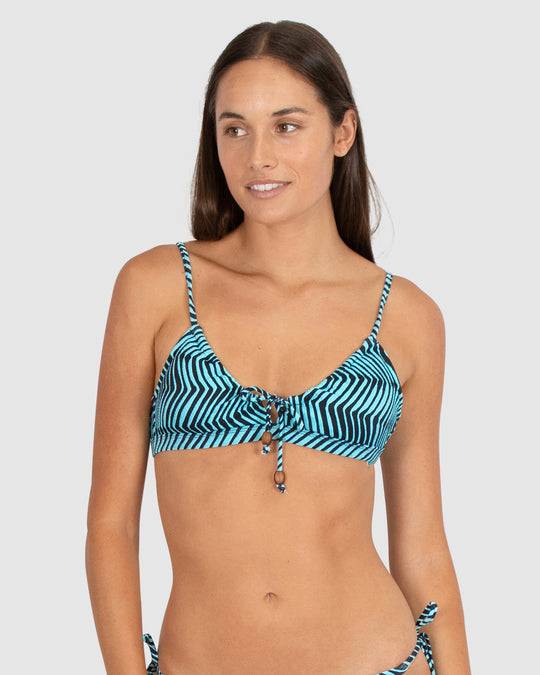 Tidal Wave Bralette Bikini Bra Top
