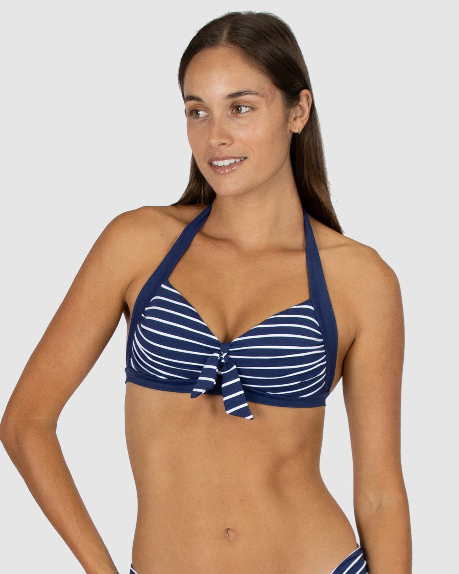 All Aboard Halter Bikini Bra Top