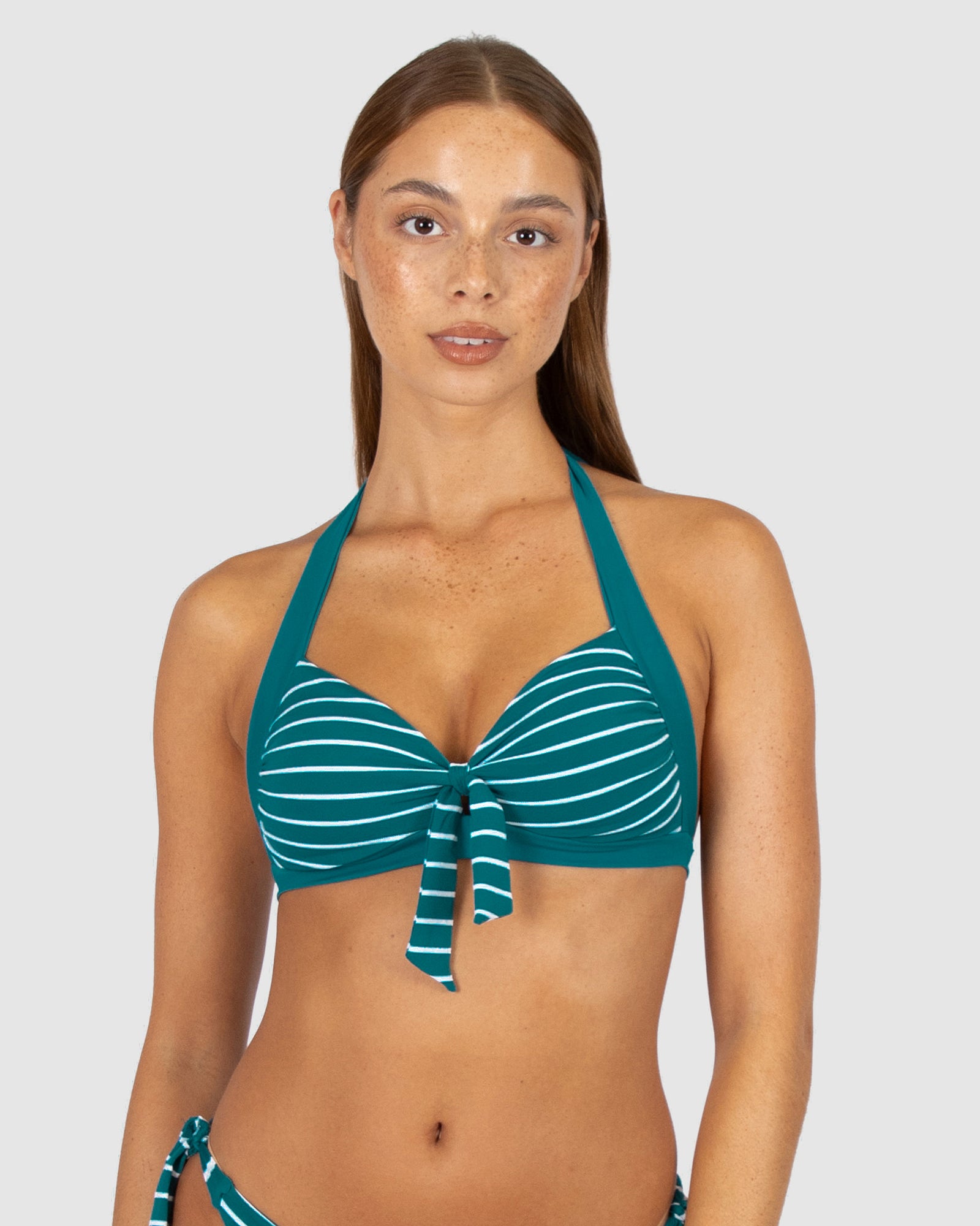 All Aboard Halter Bikini Bra Top