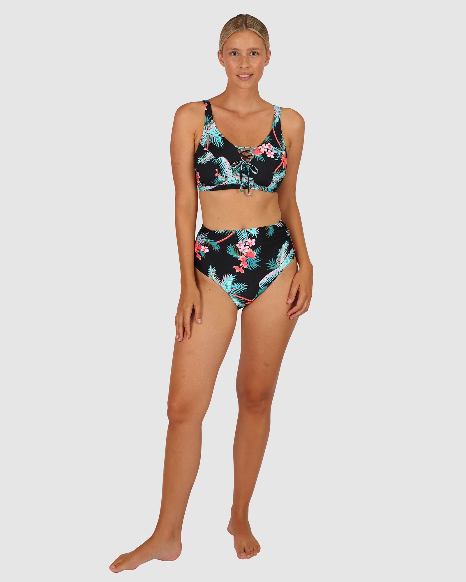 High waist swim pant swimwear australia online women bikini plus size 