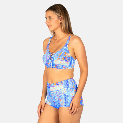 Tulum E-F-G Cup Lace Up Bikini Bra Top