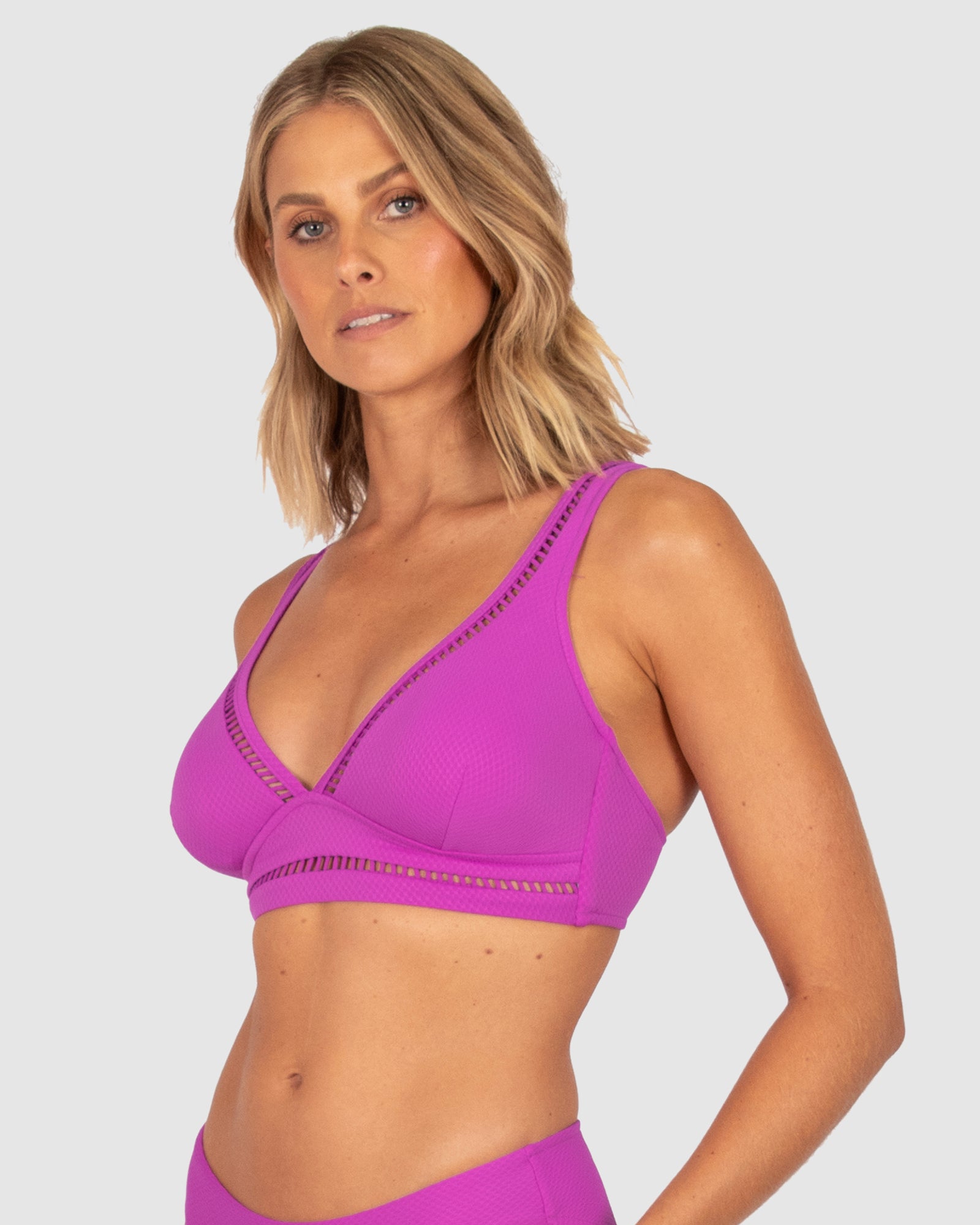 Rococco D-DD Cup Longline Bikini Bra Top