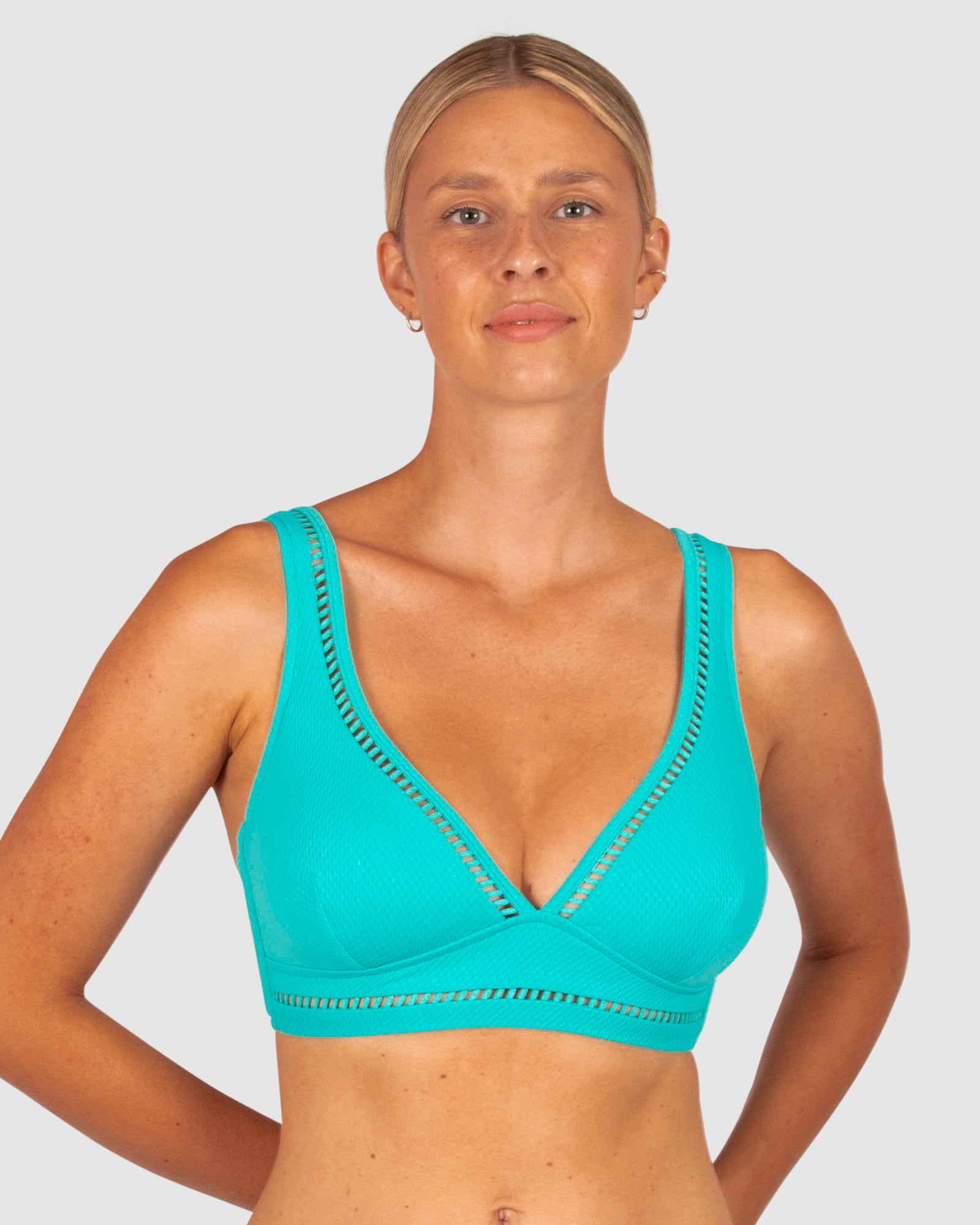 Rococco D-DD Cup Longline Bikini Bra Top