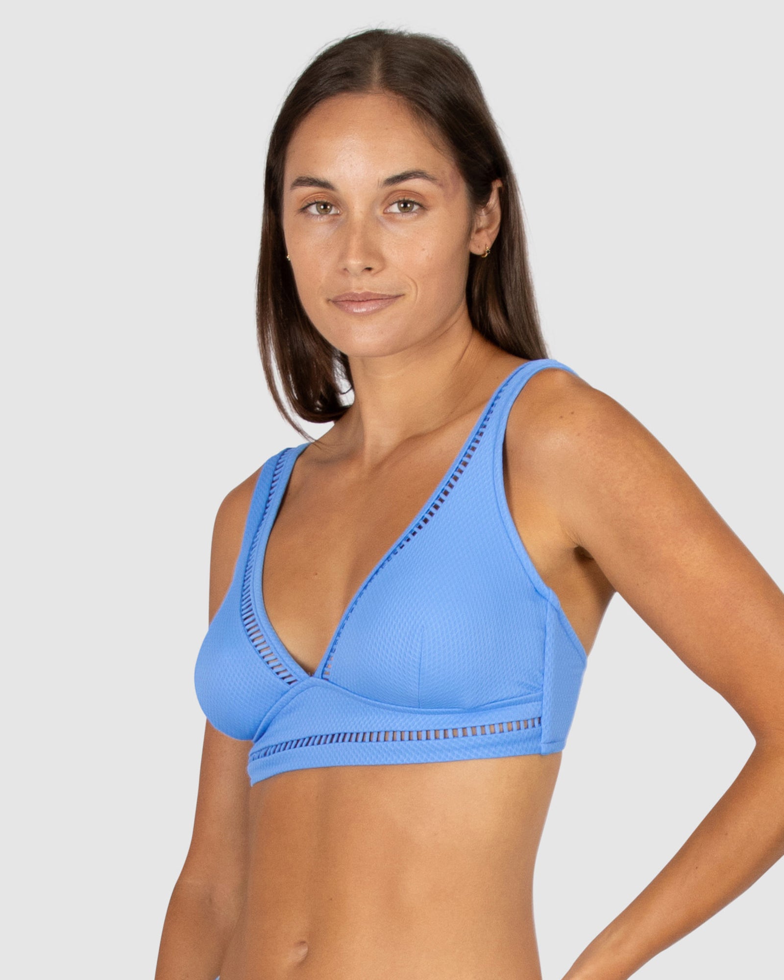 Rococco D-DD Cup Longline Bikini Bra Top