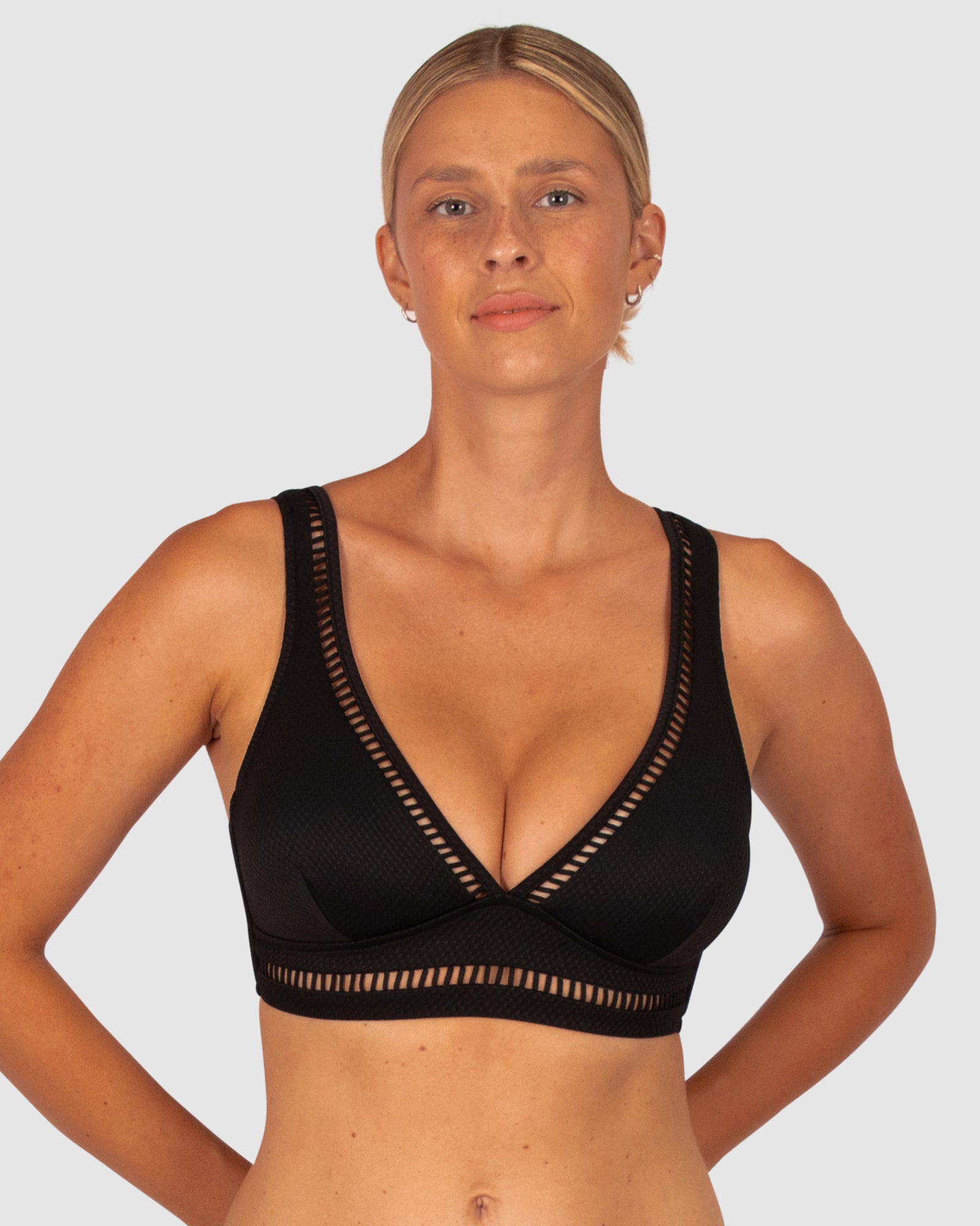 Rococco D-DD Cup Longline Bikini Bra Top