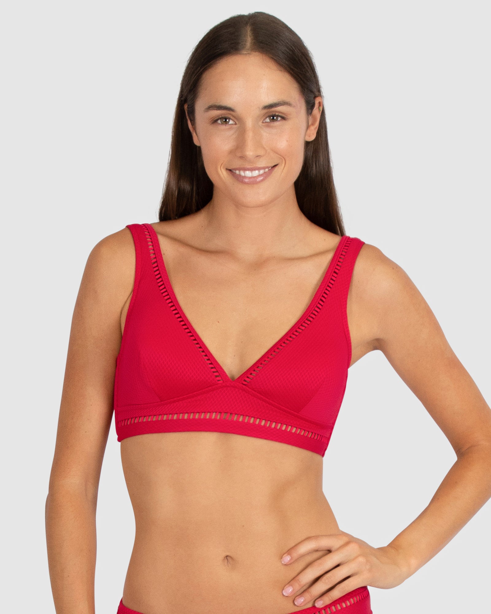 Rococco D-DD Cup Longline Bikini Bra Top