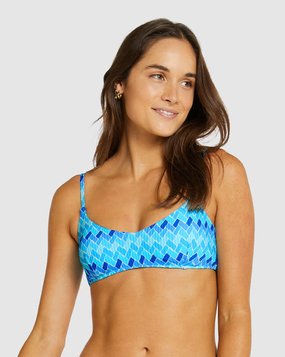 MOSAIC GIDGET BRA BIKINI TOP