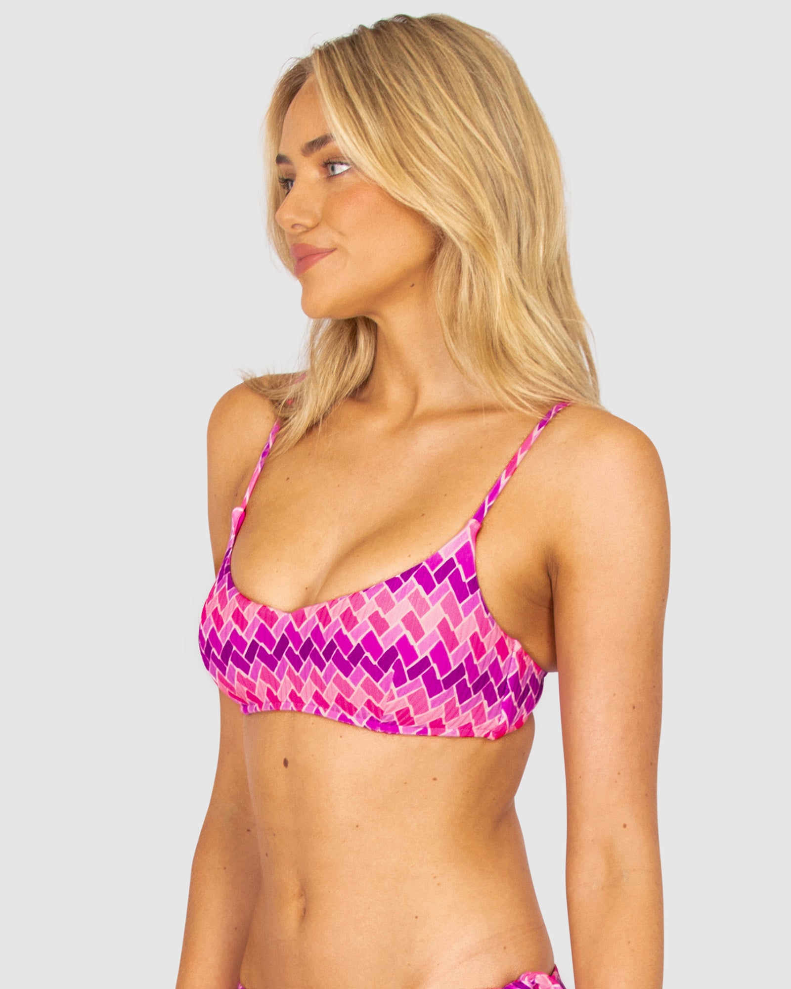 MOSAIC GIDGET BRA BIKINI TOP