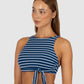 All Aboard High Neck Bikini Bra Top