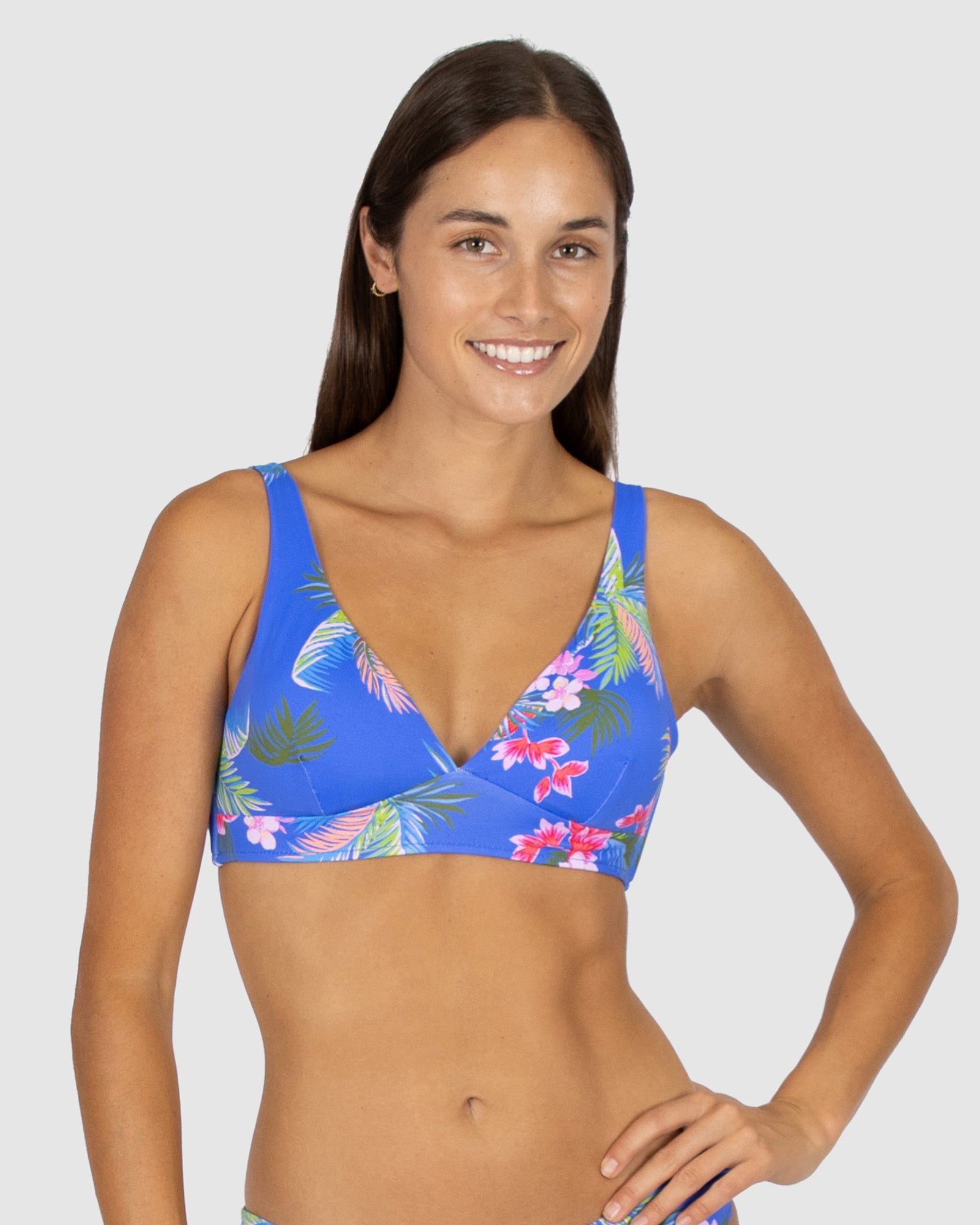 Amalfi C DD Cup Longline Bikini Bra Top Baku Swimwear