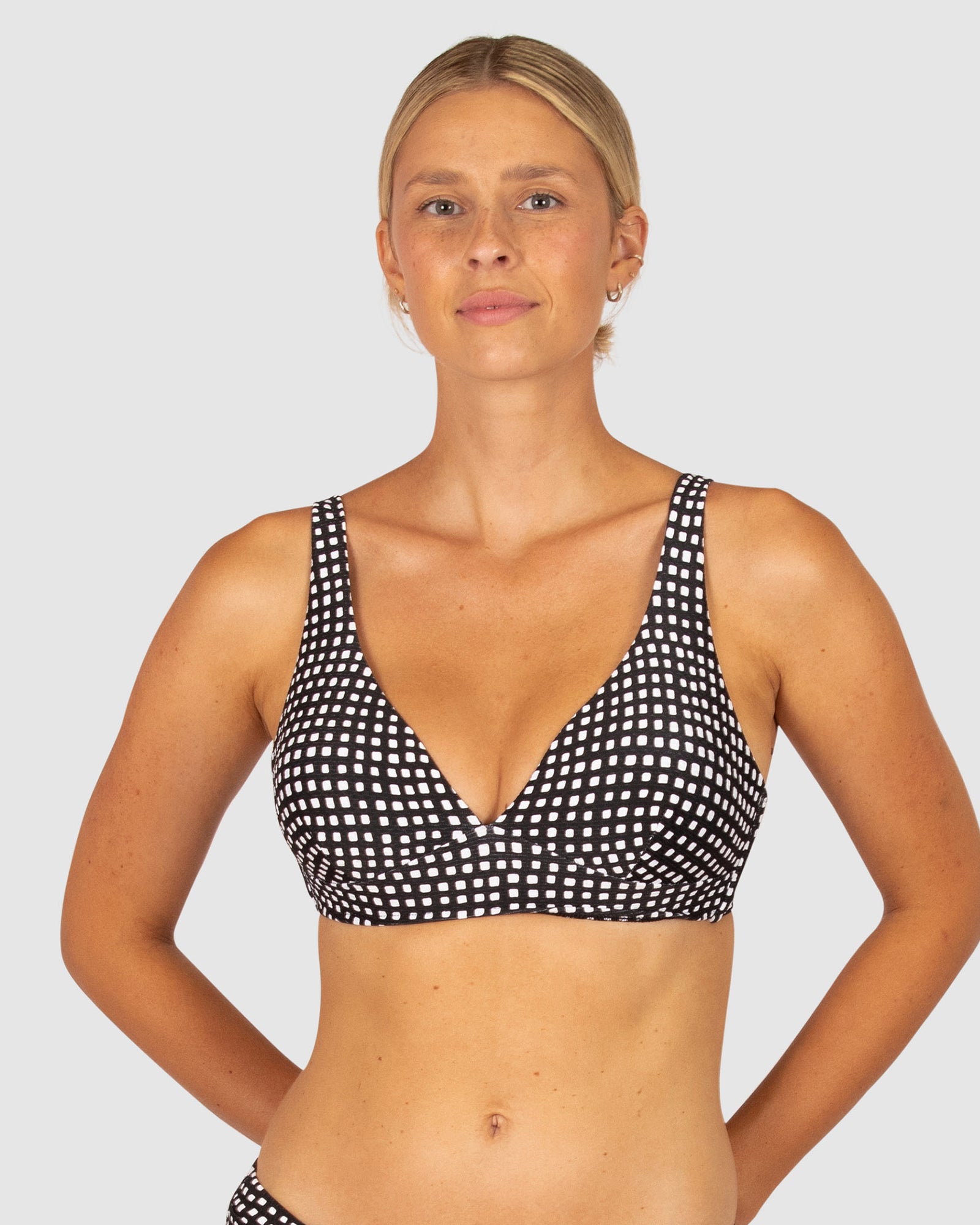 Picnic Point C-D Cup Longline Bikini Bra Top