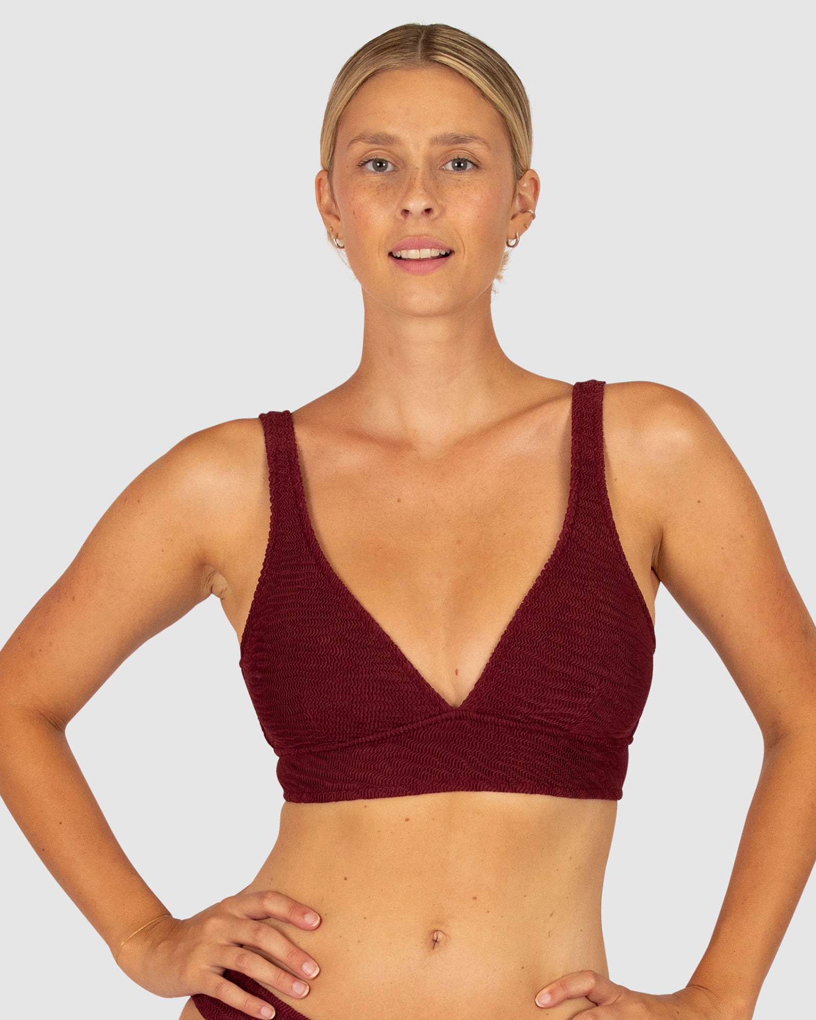 Ibiza D-DD Cup Longline Bikini Bra Top