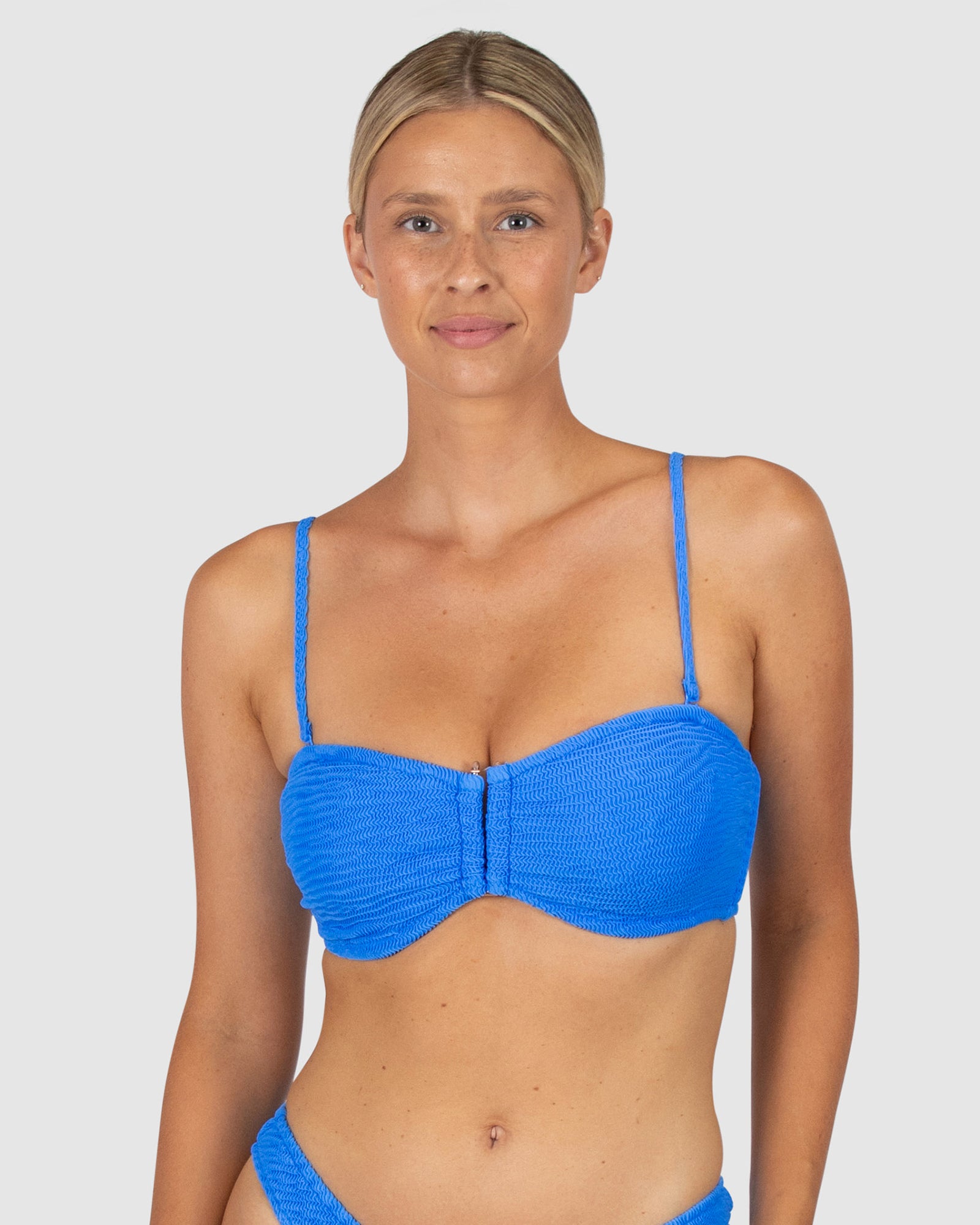 Ibiza D-DD Cup Underwire Bandeau Bikini Bra Top