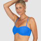 Ibiza D-DD Cup Underwire Bandeau Bikini Bra Top