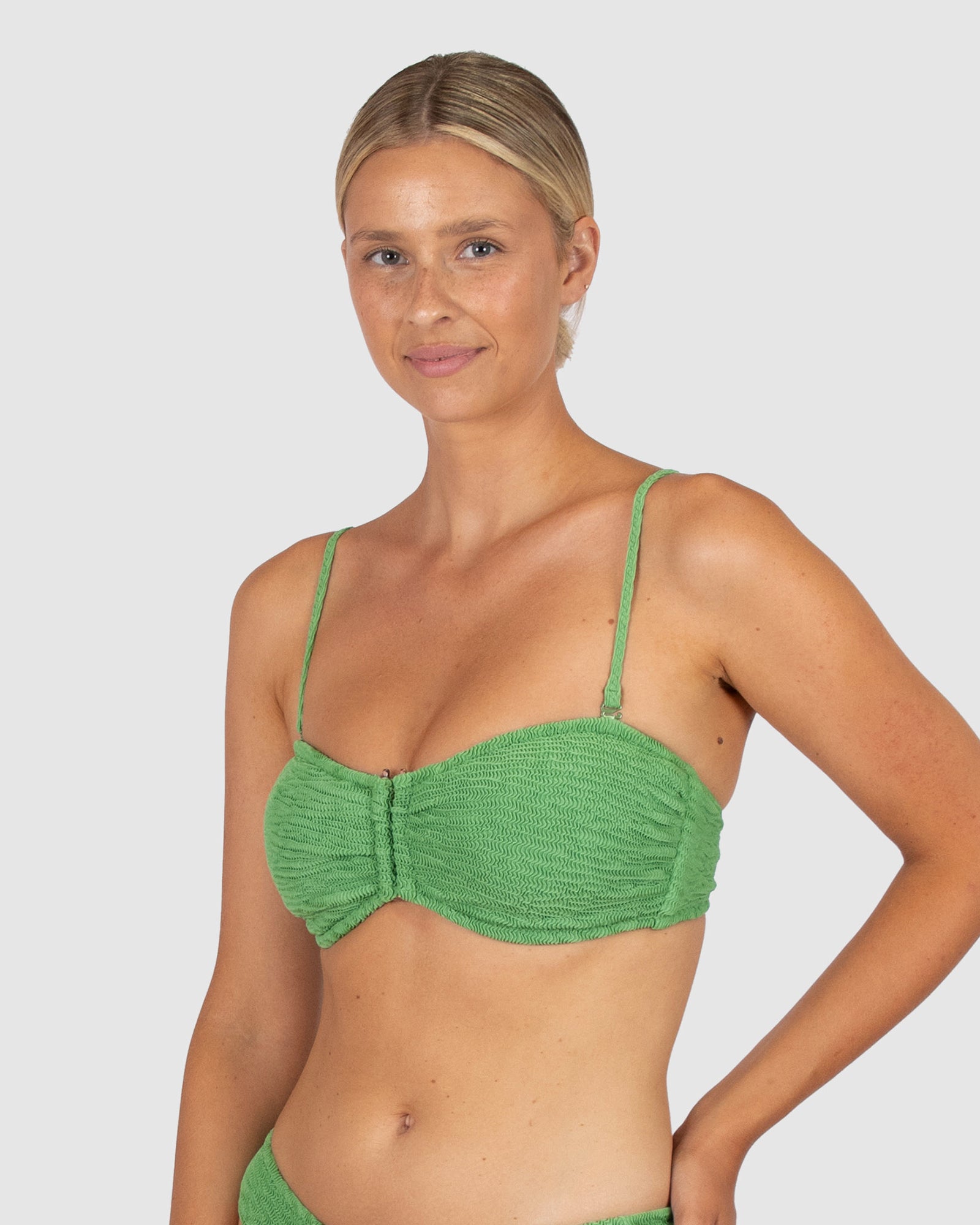 Ibiza D-DD Cup Underwire Bandeau Bikini Bra Top