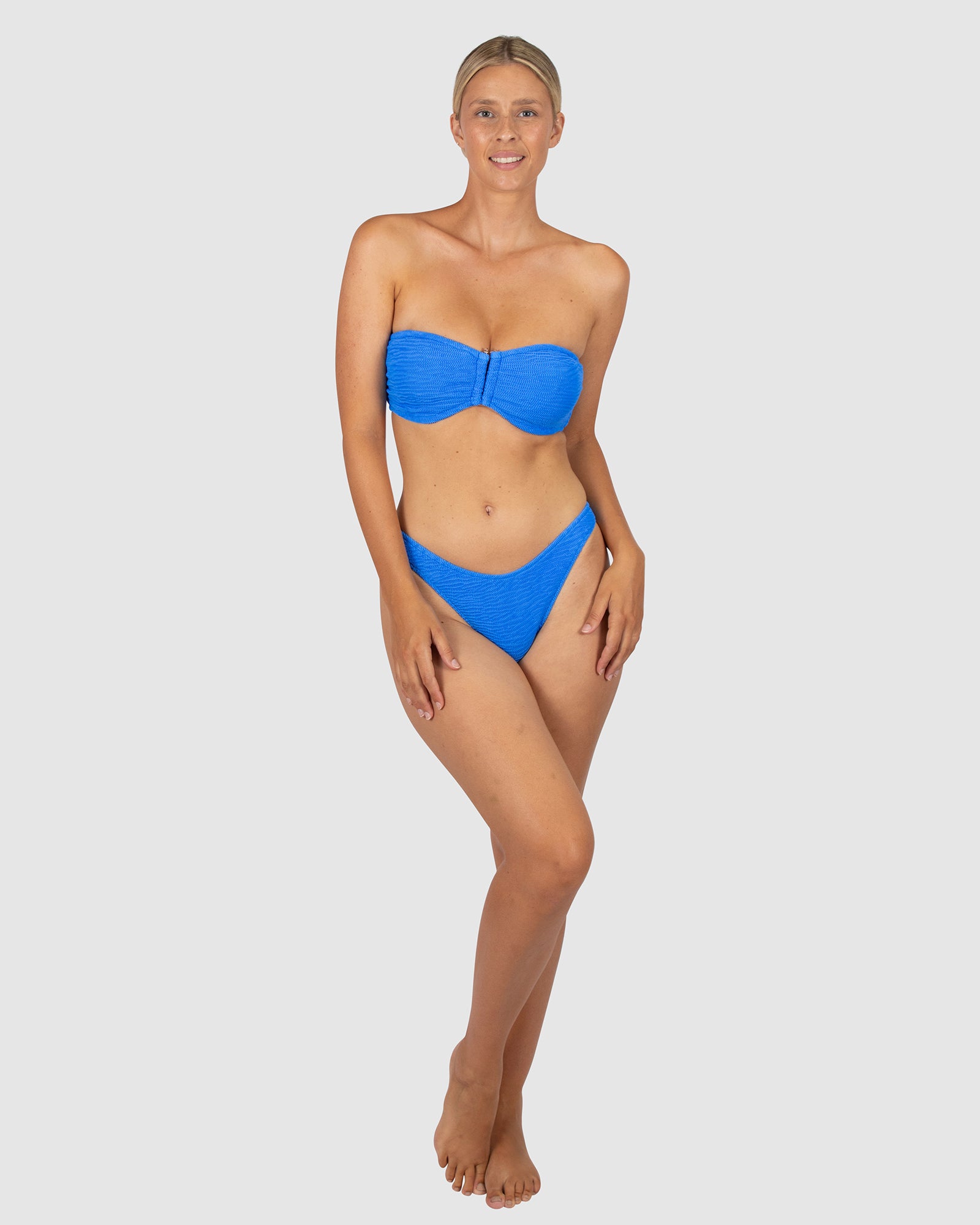 Ibiza D-DD Cup Underwire Bandeau Bikini Bra Top