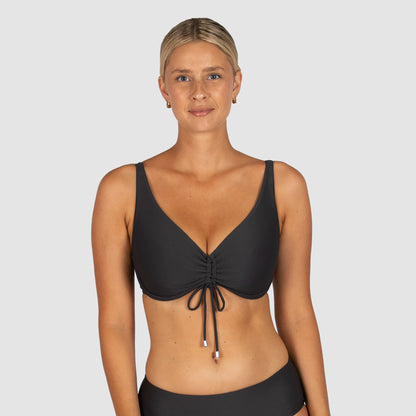Rococco F Cup Triangle Bikini Bra Top