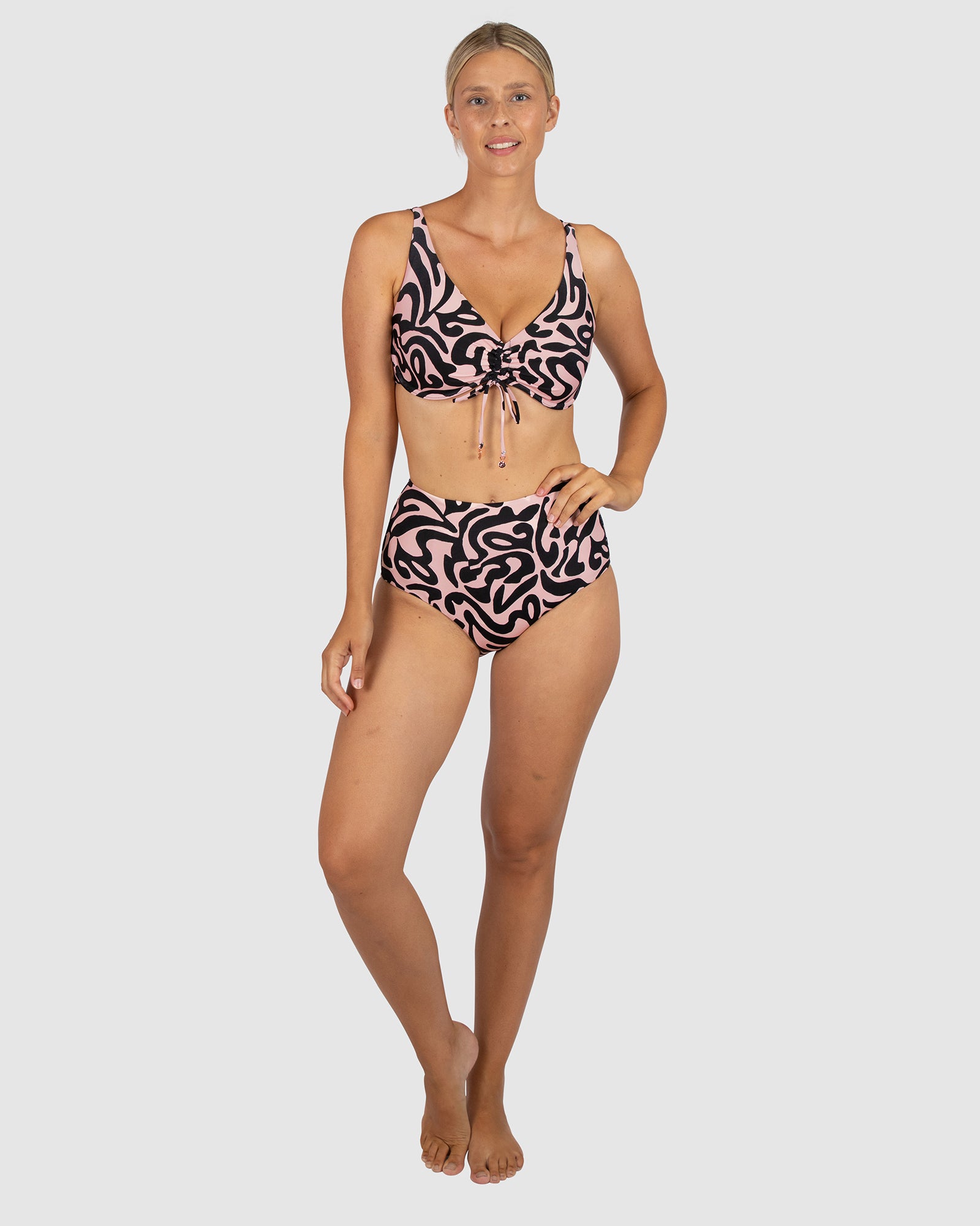 High wasit swim bottom full coverage swim pant bikini pant australia buy online women bikini 