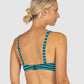 All Aboard D-E Cup Wrap Bikini Bra Top